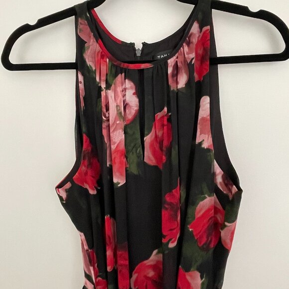 Tahari Sleeveless Flowy Floral Dress by Arthur S Levine Size 12 - Picture 2 of 10